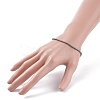 Glass Round Beaded Stretch Bracelet for Women BJEW-JB07911-3