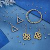 100Pcs 2 Color 304 Stainless Steel Beads STAS-UN0036-81-6
