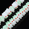 Handmade Bumpy Lampwork Beads Strands LAMP-T017-01D-1