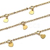 3.28 Feet Handmade Brass Cable Chains X-CHC-L039-04G-1