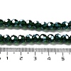 Electroplate Transparent Glass Beads Strands EGLA-A035-T6mm-A10-4