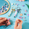 DIY Beadable Keychain Making Kit DIY-TA0006-48-6