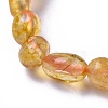 Natural Mixed Gemstone Bead Stretch Bracelets BJEW-K213-M05-4