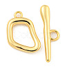 Brass Toggle Clasps KK-A223-29G-2