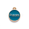 Alloy Enamel Pendants ENAM-S124-01B-05H-3