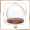 Round Glass Dome Cover AJEW-WH0513-65-2