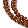 Synthetic Goldstone Beads Strands X-G-B090-A08-01-3