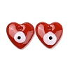 Handmade Evil Eye Lampwork Pendants LAMP-O018-01B-2