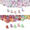 DIY 6mm Cube Bead Stretch Bracelet Kits for Children's Day DIY-YW0001-82-2