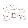 Non-Tarnish 304 Stainless Steel Pendant Rhinestone Settings STAS-F267-09D-P-1
