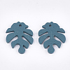 Painted Poplar Wood Pendants WOOD-T021-11J-2