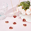 6Pcs Rack Plating Brass Micro Pave Cubic Zirconia Pendants KK-BBC0010-99-4