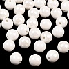 Glazed Porcelain Round Beads PORC-S489-14mm-01-1