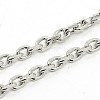 Tarnish Resistant 304 Stainless Steel Necklaces LS-NJEW-F027-40-3.5mm-2