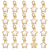 12Pcs Brass Charms KK-ME0002-13-1