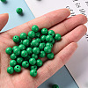 Opaque Acrylic Beads X-MACR-S370-C8mm-24-5