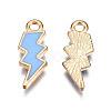Alloy Enamel Pendants ENAM-N054-025J-2