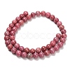 Natural Rhodonite Beads Strands G-F820-K06-8mm-3
