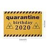 2020 Quarantine Birthday Decorations AJEW-GF0001-64A-2
