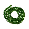 Natural Green Diopside Beads Strands G-NH0046-A01-02-3