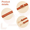 5Pcs 5 Colors Adjustable PU Leather Bag Shoulder Straps DIY-PH0013-79G-4