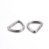 Tarnish Resistant 304 Stainless Steel D Rings STAS-F191-05P-A-2