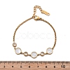 Ion Plating(IP) 304 Stainless Steel Link Bracelets BJEW-P345-10G-01-5