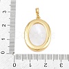 Brass with White Shell Pendants SH-CBA56CE-08G-04-3
