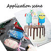 30Pcs 10 Colors Reusable Acrylic Paillette Cakesicle Sticks DIY-GA0002-46-6