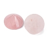 Natural Rose Quartz Cabochons G-Q184-01E-2