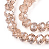 Electroplate Glass Beads Strands EGLA-A034-T10mm-A29-3