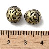 Tibetan Style Rack Plating Brass Beads KK-Q805-42AB-3