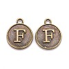 Alloy Pendant Cabochon Settings PALLOY-N156-01F-AB-3