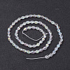 Electroplate Glass Beads X-GC885Y-3-3