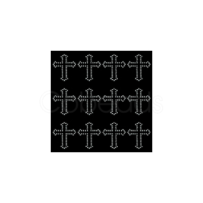 Glass Hotfix Crystal Rhinestone DIY-WH0349-327A-1