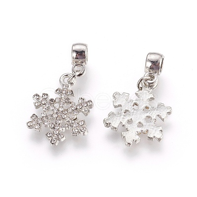 Alloy Rhinestone Pendants ALRI-F054-01P-1