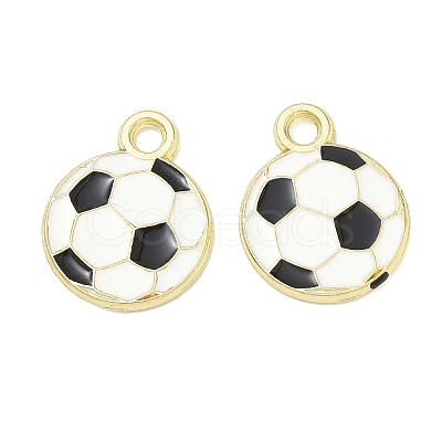 Alloy Enamel Pendants AL-CBAD1A5-01E-G-1