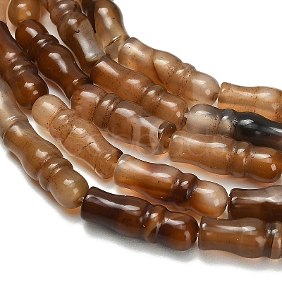 Natural Agate Beads Strands G-Z144-A02-01A-1