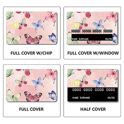 PVC Plastic Waterproof Card Stickers DIY-WH0432-033-1