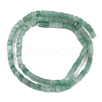 Natural Green Aventurine Beads Strands G-B129-A17-01-1