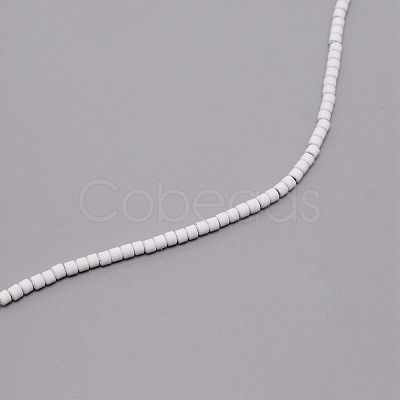 Non-magnetic Synthetic Hematite Beads Strands G-WH0018-01O-1
