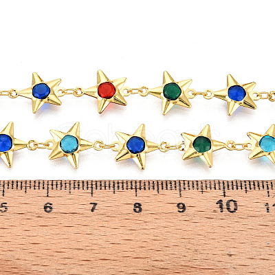 Brass Star Link Chains CHC-N023-07E-G-1