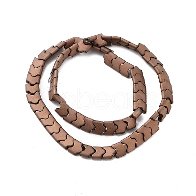 Synthetic Non-magnetic Hematite Beads Strands G-P545-I02-01D-1