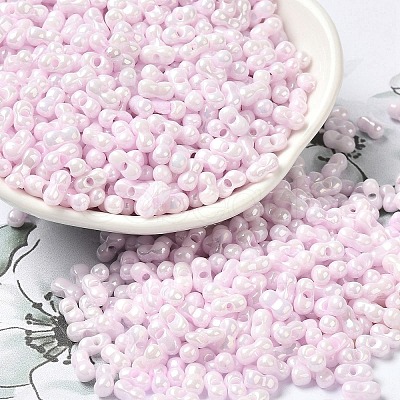 Opaque Colours Luster Glass Seed Beads X1-SEED-B001-01A-03-1