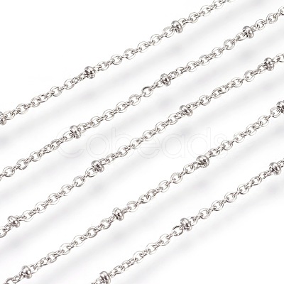 Tarnish Resistant 304 Stainless Steel Cable Chains CHS-L017-12B-1
