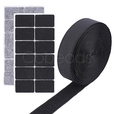 Nylon Reusable Cable Straps Cable Ties & Felt Pad Stickers FIND-CA0003-65-1