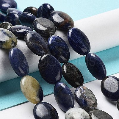 Natural Sodalite Beads Strands G-L164-A-20-1