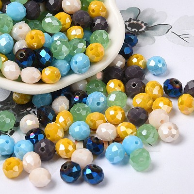 Glass Beads EGLA-A034-LM8mm-32-1