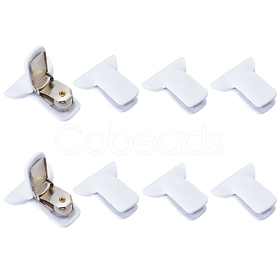 8Pcs Iron Anti-slip Cloth Clips FIND-CN0001-69-1