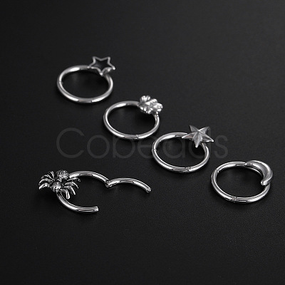 Halloween Stainless Steel Nose Rings WGADCDD-05-1